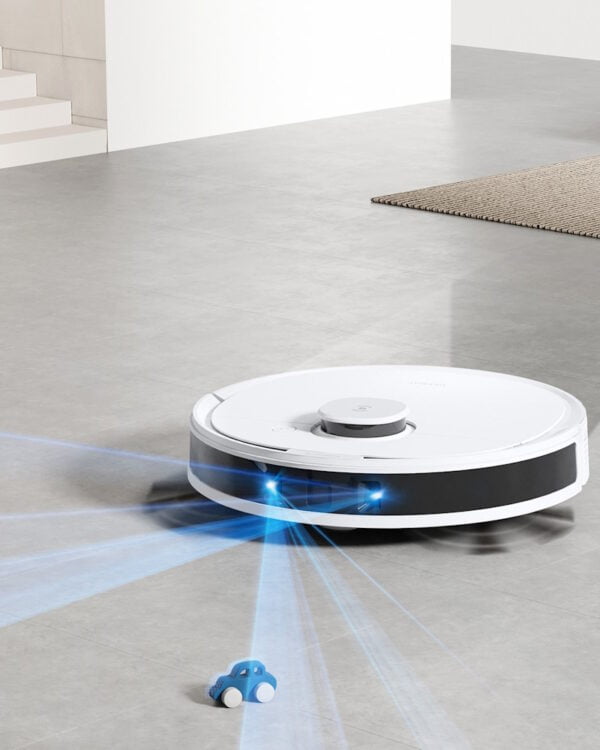 ecovacs deebot n8 pro weißer roboter staubsauger ambience